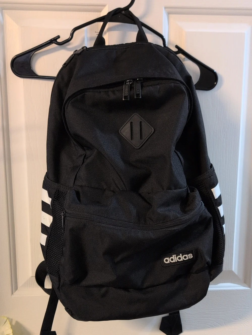 Adidas Backpack with White Stripes